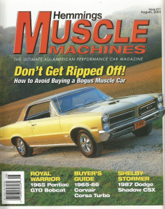 HEMMINGS MUSCLE MACHINES 2004 AUG - BOBCAT, CORSA-T